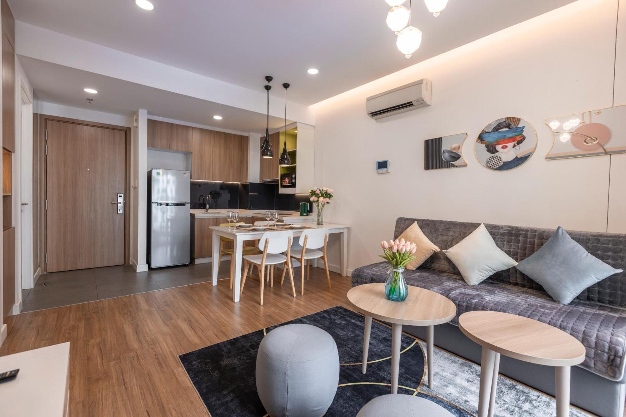 Republic Apartments Saigon Airport โฮจิมินห์ซิตี้ ภายนอก รูปภาพ