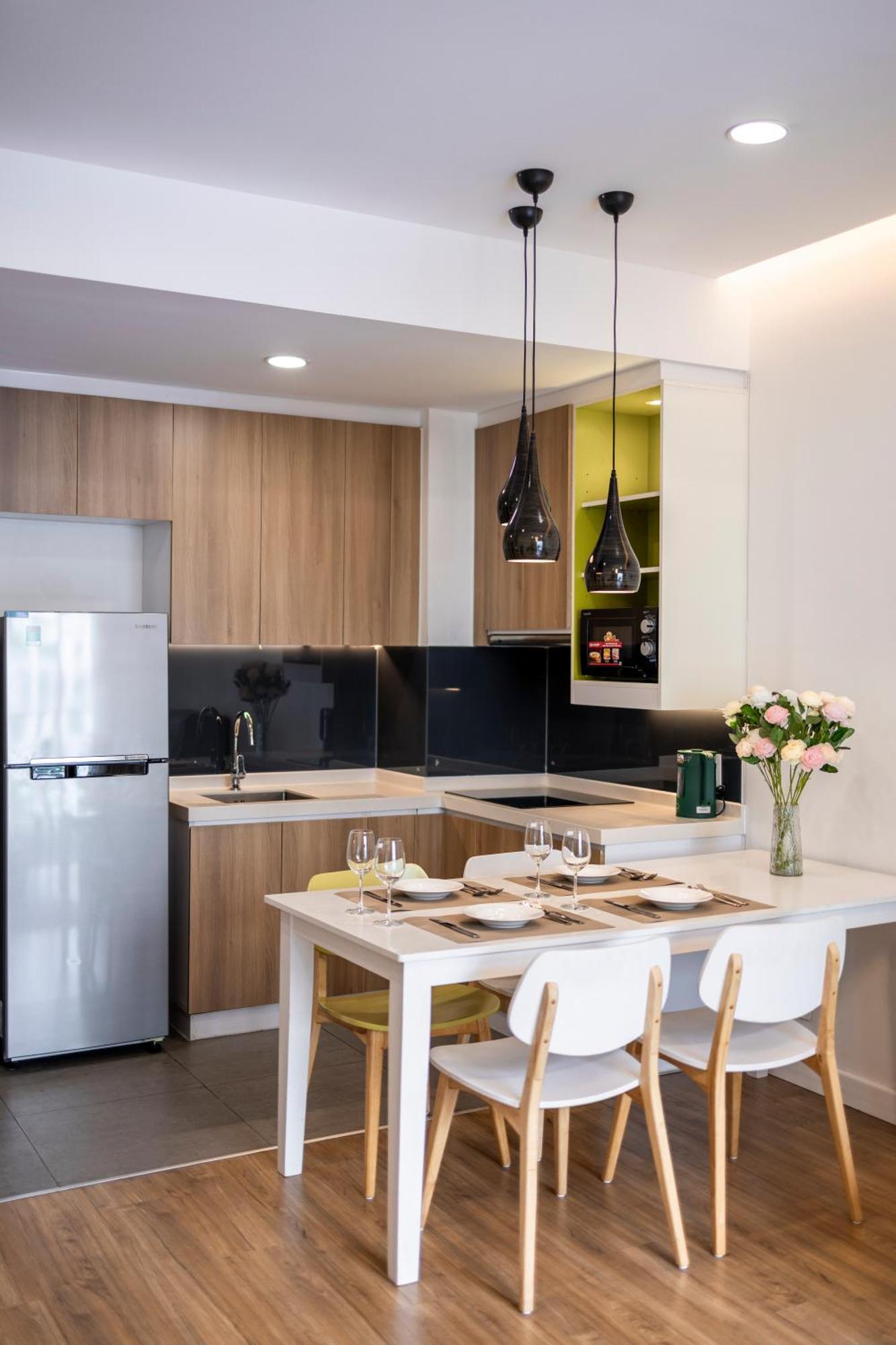 Republic Apartments Saigon Airport โฮจิมินห์ซิตี้ ภายนอก รูปภาพ