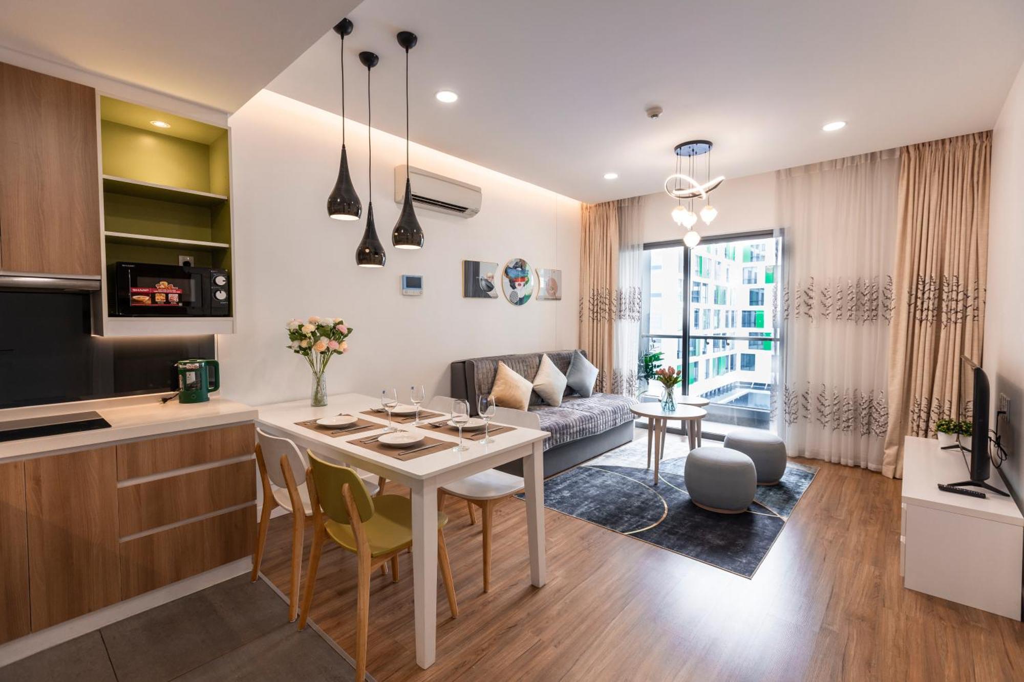 Republic Apartments Saigon Airport โฮจิมินห์ซิตี้ ภายนอก รูปภาพ