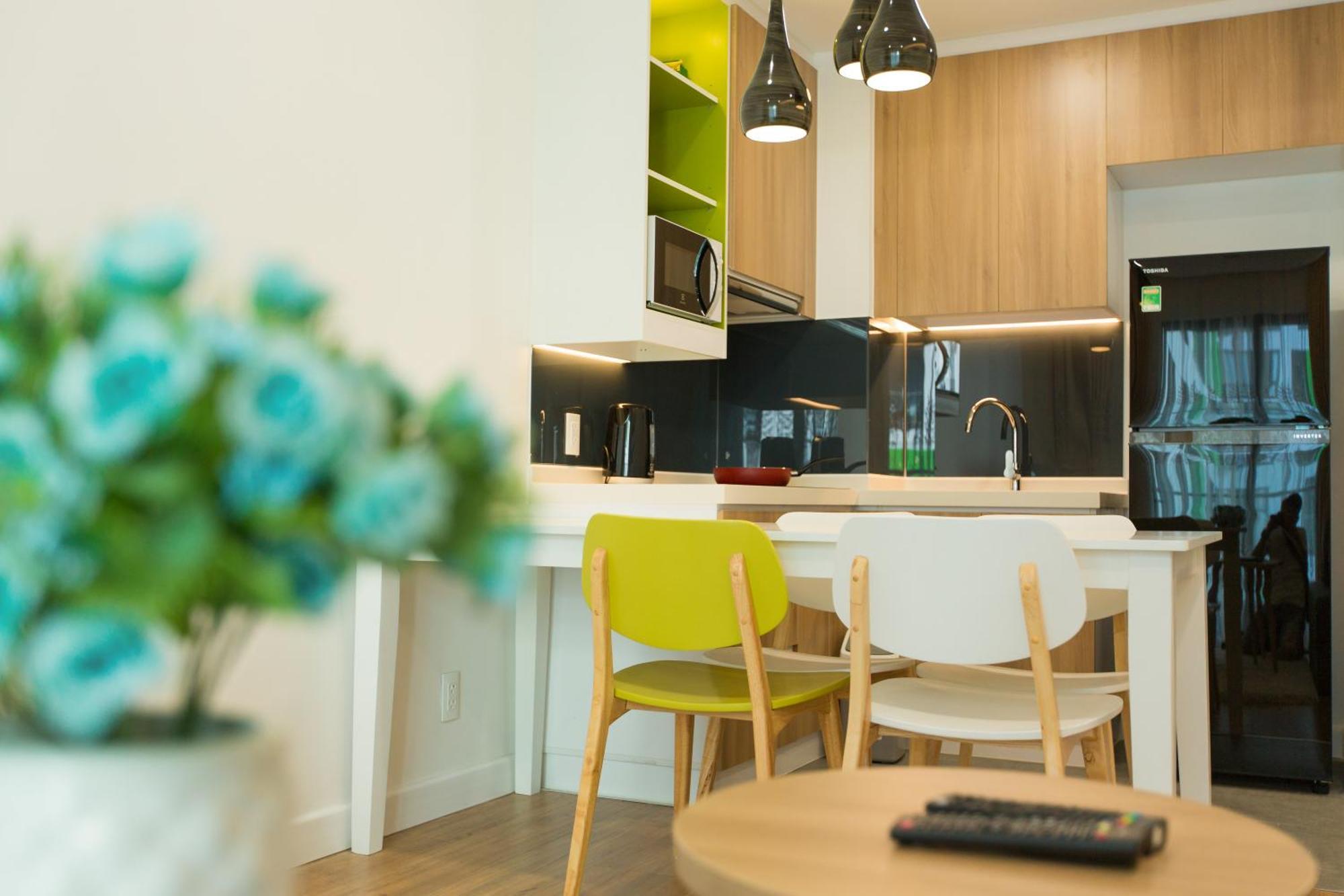 Republic Apartments Saigon Airport โฮจิมินห์ซิตี้ ภายนอก รูปภาพ