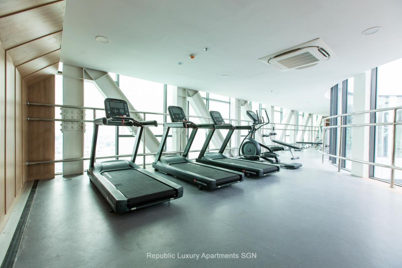 Republic Apartments Saigon Airport โฮจิมินห์ซิตี้ ภายนอก รูปภาพ